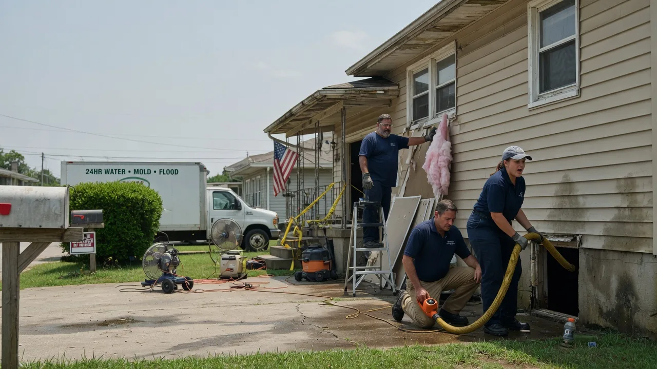 Water Damage Repair in Hampshire, TN near me